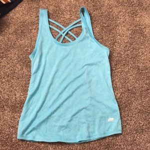 Workout shirt with cute back